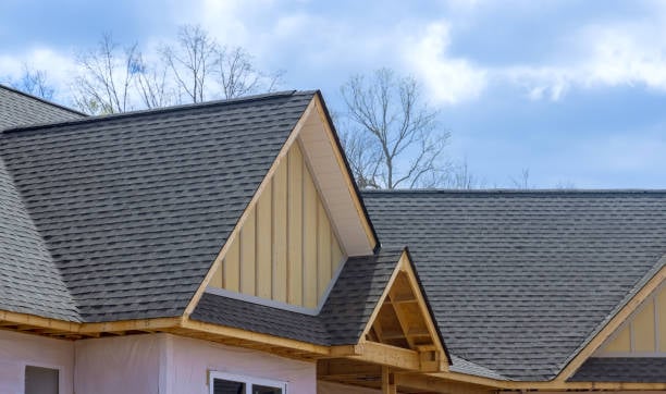 Silvis homeowner inspecting residential roof as part of regular roof maintenance